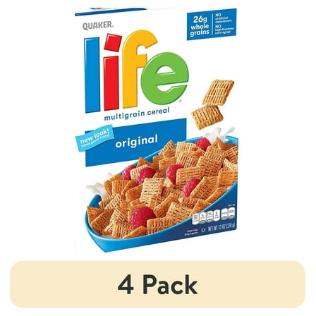 Quaker Life Original Cereal, 13 oz Box