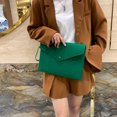 thumbnail image 4 of Bolsa De Sobre Bolso de sobre de fieltro de color sólido para mujer Bolsos de embrague de gran capacidad (verde), 4 of 5