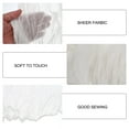 thumbnail image 4 of Uxcell 11Ft Cheesecloth Table Runner 35 x 134 Inch Rustic Gauze Tablecloth, White, 4 of 6