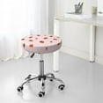 thumbnail image 7 of Goofa Strawberry Printed Stool Covers Round, Waterproof Round Bar Stool Covers Anti-Slip Round Bar Stool Seat Cover with Elastic Bands Durable -12 inch, 7 of 7
