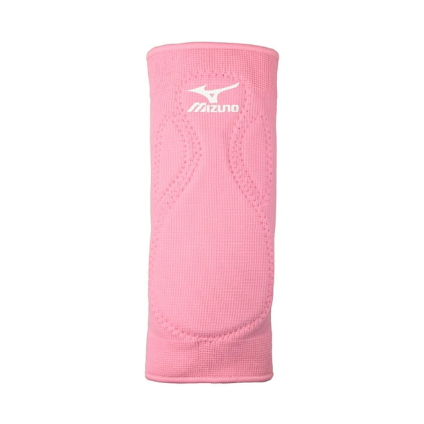 Rodillera Mizuno Slider rosa con protección de neopreno