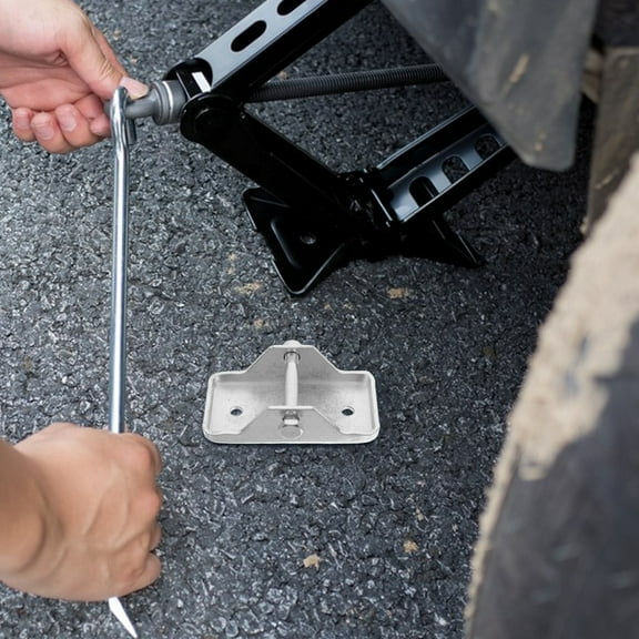 Masteelf Electric Jacks For Trailers With Trailer Jack Foot Plate And Heavy Duty Jack Stands For Boat Trailer Accessories Trailer Jack Foot