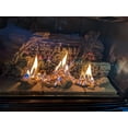 thumbnail image 3 of Americangaslogs 18-24 Inch Ventless Fireplace Logs Set with Remote Control, Only Used for Natural Gas,Heats up to 36000 BTU (Liquid Propane Fireplace Black Oak, 18Inch), 3 of 9