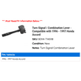 thumbnail image 2 of Turn Signal / Combination Lever - Compatible with 1996 - 1997 Honda Accord, 2 of 2