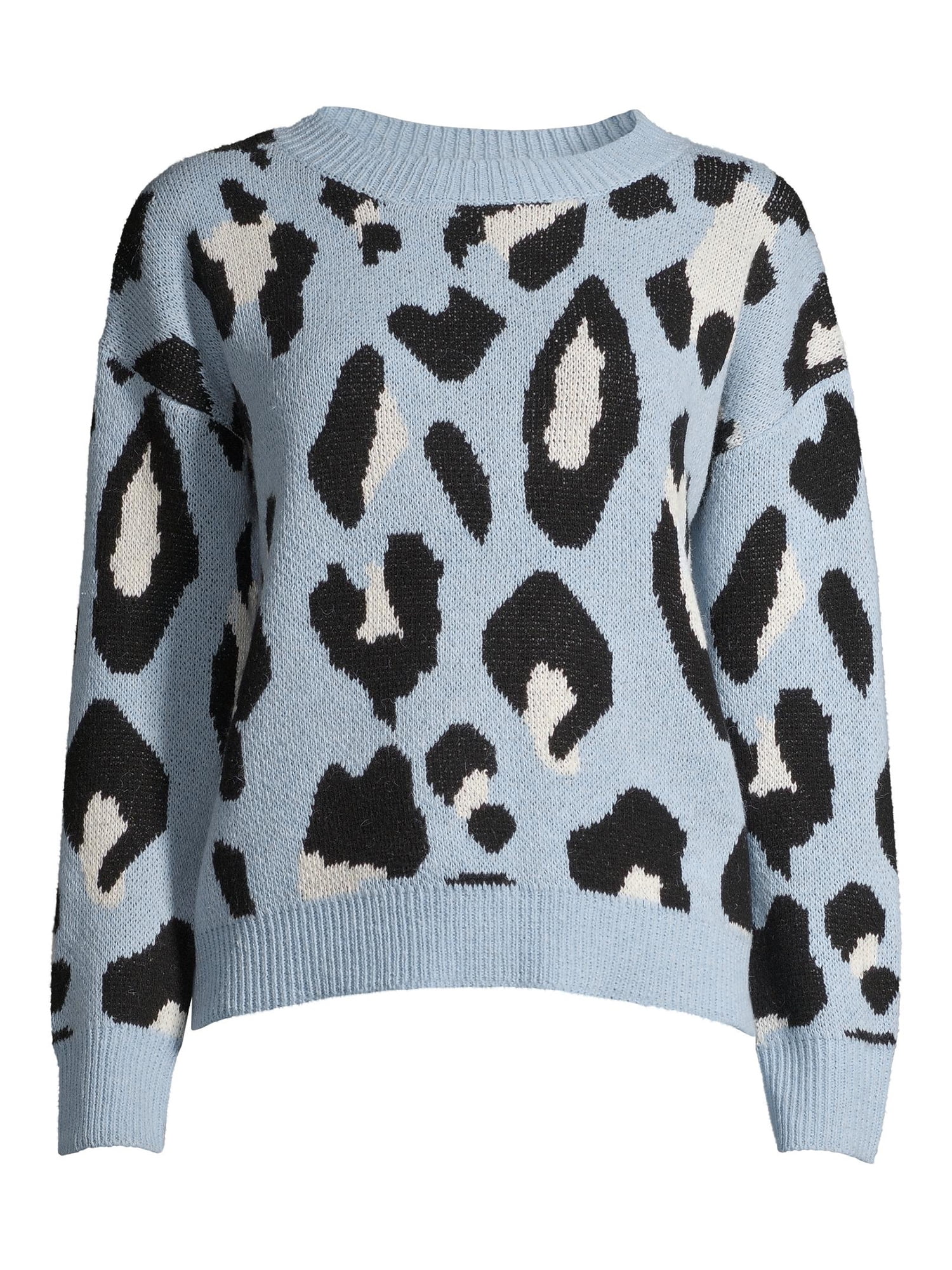 Jumper with leopard print cheap star