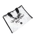 thumbnail image 1 of Travel Handbag, Light Transparent Convenient Stylish Handle Swimming Bag With Handles For Towels , Umbrellas, Wallets, 1 of 8