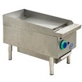 thumbnail image 3 of NSF 12 in. Commercial Countertop Griddle , Thermostat Gas Flat Griddle One Burner 30,000BTU, 3 of 10