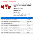 thumbnail image 2 of Rear Leaf Spring Bushing - Compatible with 1999 - 2013 Chevy Silverado 1500 2000 2001 2002 2003 2004 2005 2006 2007 2008 2009 2010 2011 2012, 2 of 2