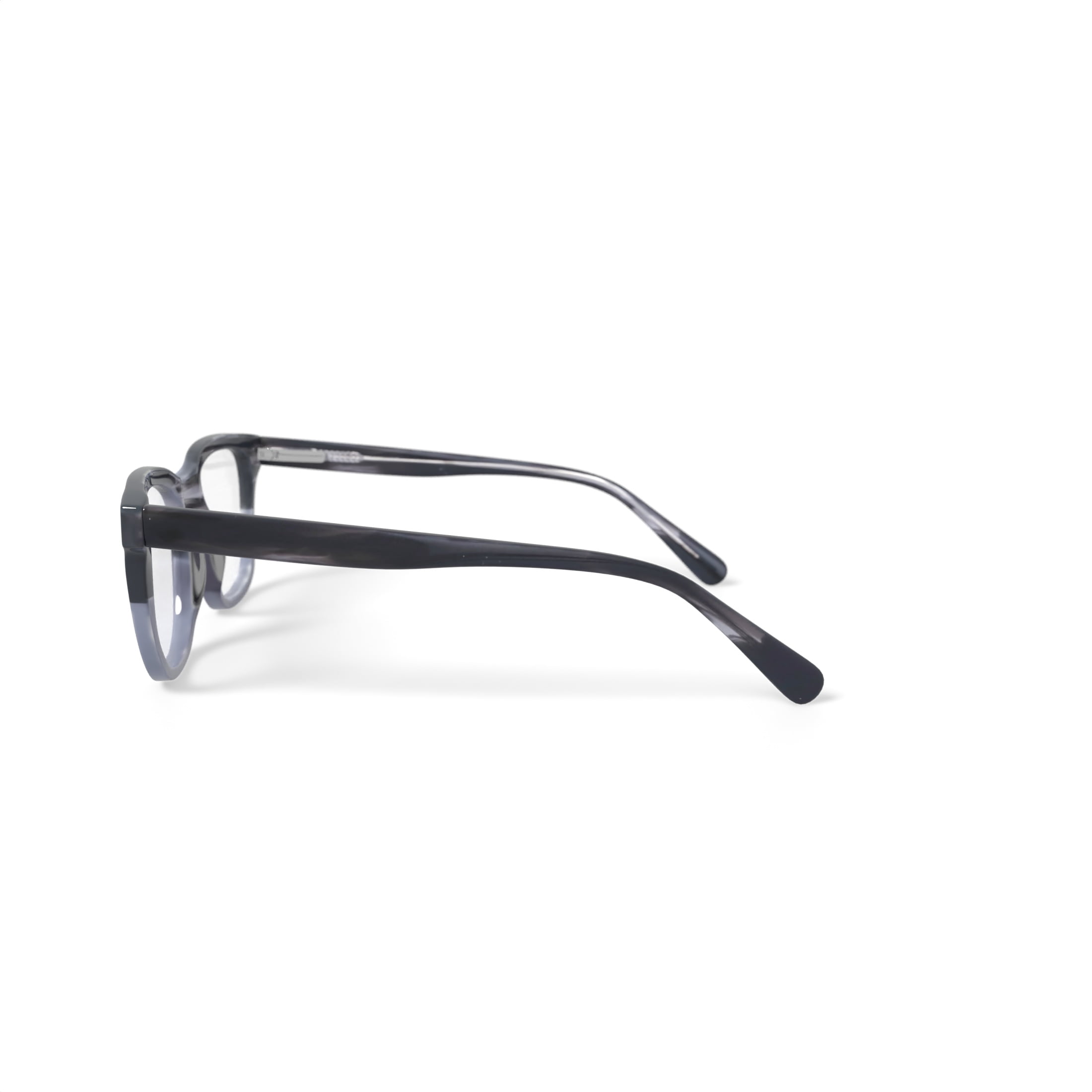 Walmart Men's MC003 Anthony Square Prescription Eyeglasses with Case, Grey Tortoise