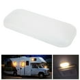 thumbnail image 3 of Aramox RV ABS Interior LED Dome Light Lamp  Ceiling Light, Oval Shape Warm White Light 12V 500LM 3000K, Fit For Truck Trailer Boat, 3 of 8
