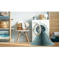 thumbnail image 2 of Ahgly Company Machine Washable Indoor Rectangle Transitional Deep-Sea Blue Area Rugs, 5' x 7', 2 of 7