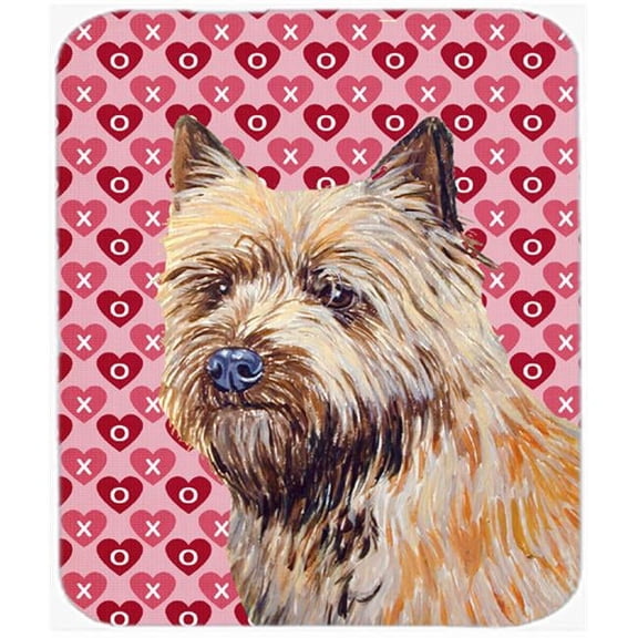 Cairn Terrier Hearts Love And Valentines Day Mouse Pad, Hot Pad or Trivet