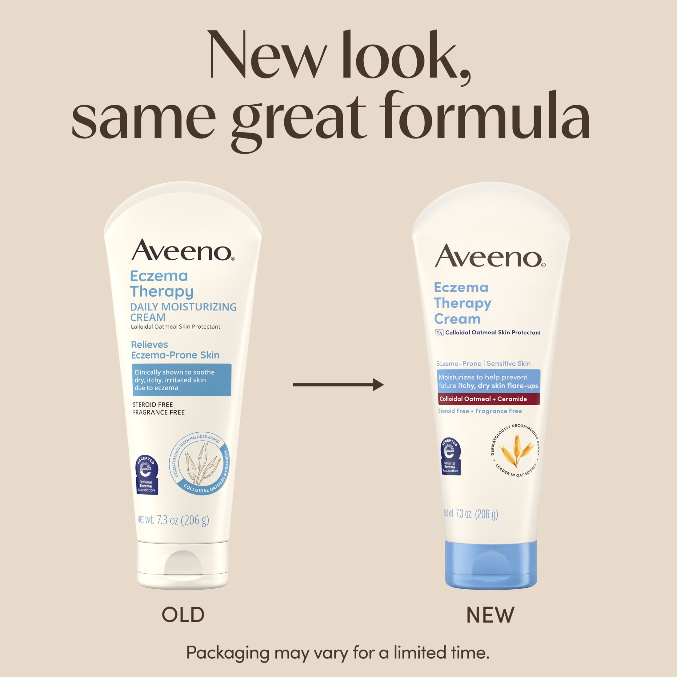 Aveeno Eczema Therapy Daily Moisturizing Body Cream, 7.3 oz