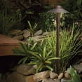thumbnail image 3 of Landscape 2700K LED Dome Path in Textured Black, 3 of 5