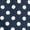 Dark Blue, variant on Men's Polka Dots Print Dress Shirt Button Down Long Sleeves Casual Shirts L Black