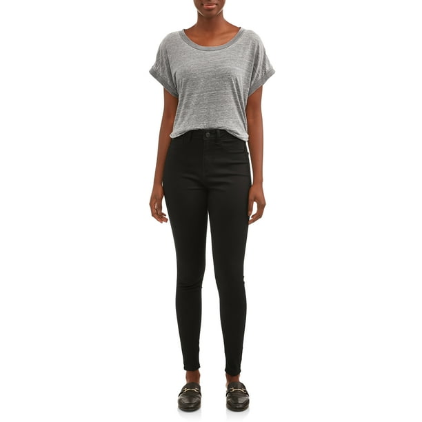 time and tru high waisted jeggings