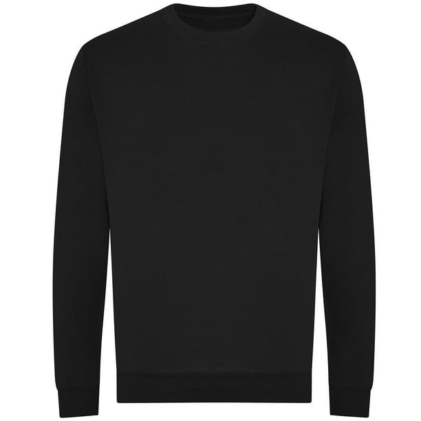 Awdis - Jersey Orgánica para Adultos Unisex (Negro Intenso)
