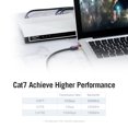 thumbnail image 3 of Vention CAT7 SSTP Ethernet Cable Gold-plated Twited Cable PVC Soft Cable For Office Home Net, 3 of 8