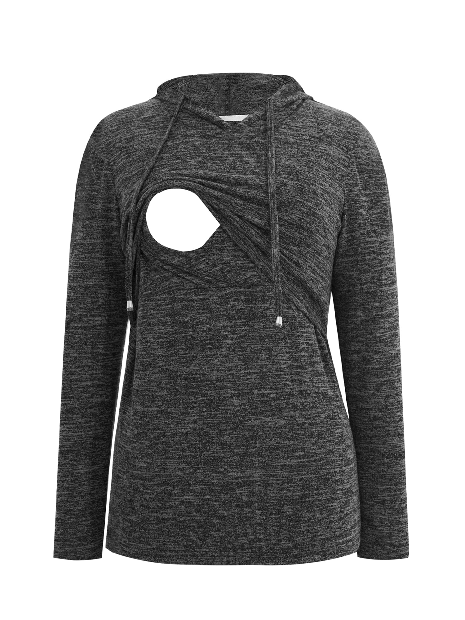 Smallshow Women's Long Sleeve Maternity Nursing Tops Breastfeeding