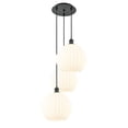 thumbnail image 6 of Innovations Lighting - White Venetian - 3 Light Cord Hung Multi Pendant In, 6 of 7