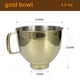 thumbnail image 2 of Acero Inoxidable Dorado Brillante. Se Adapta A Todos los Tazones de Batidora de 4,5 y 5 Cuartos. Accesorios para Máquinas de Cocina Domésticas. A, 2 of 5