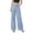 #257-Light Blue, variant on Cutuoiiu Women's Fashion High Waist Wide Leg Jeans with Pearl Rhinestone Embellishments and Pockets for Party and Daily Wear Gift