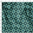 thumbnail image 4 of Soimoi Green Rayon Fabric Check & Geometric Printed Fabric 1 Yard 42 Inch Wide, 4 of 5