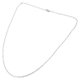 thumbnail image 2 of Velvet Bag Jewelry Men'S Women'S Chain, Stainless Steel Necklace, Silver, Width 3 Mm, Length 55 cm, 2 of 5