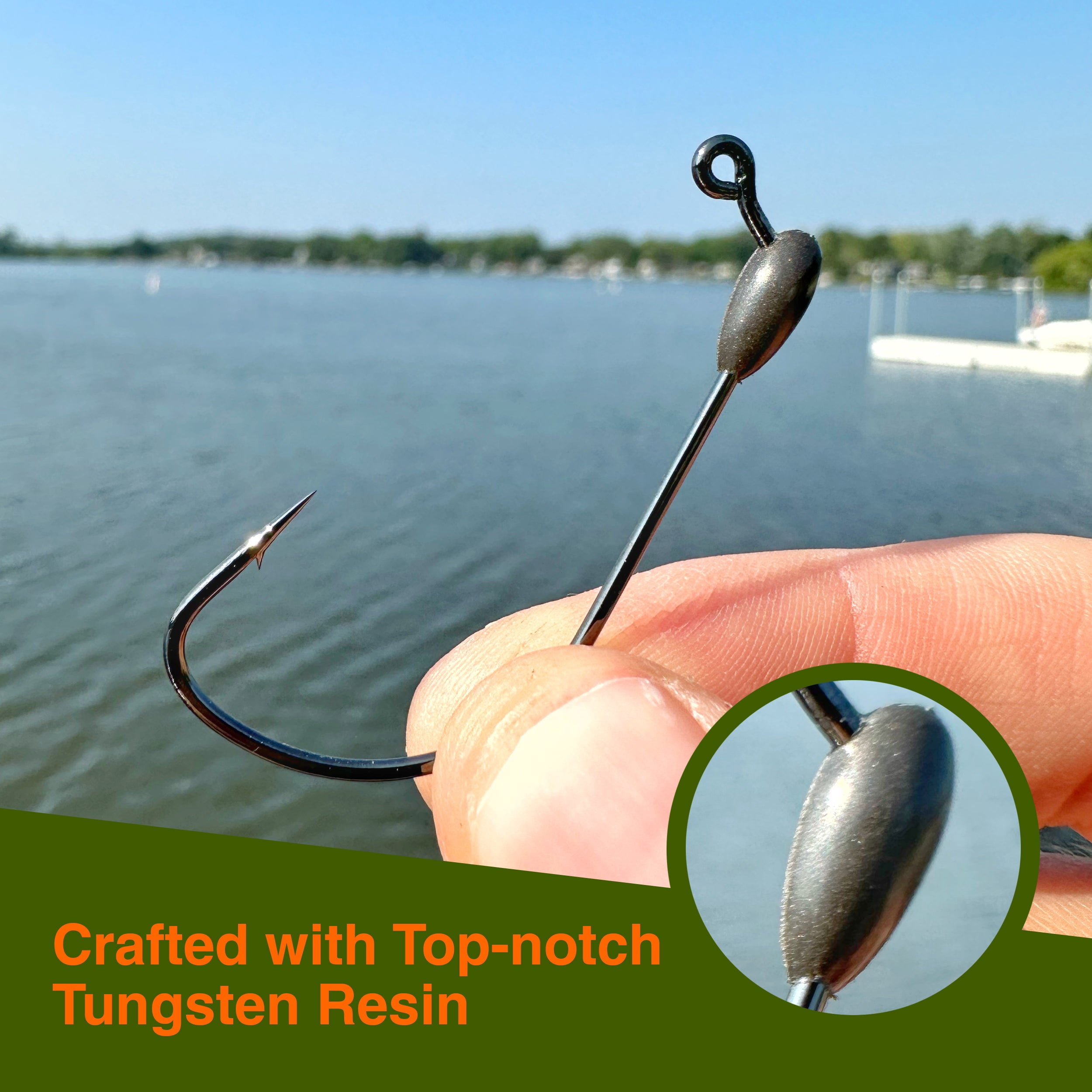 Reaction Tackle Tungsten Tube Jig- 3/8