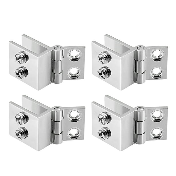Abrazadera ajustable de vidrio de 0 grados para grosor de 5-8 mm 4 piezas