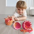 thumbnail image 4 of Easter Egg Dragon Egg 3D Printed Dragon Egg Articulated Dragon Dragon with Dragon Egg Fidget Dragon Egg Toy Executive Desk Toys Adults Fidget Dragon Toys (Red, 12''), 4 of 13