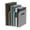 Clear*3 Slot, variant on Grusce Clear Acrylic Folder Holder Vertical Magazine File Organizer with 3/5 Compartment Desk Upright Document Storage Rack Binder Holder Sorter for Home Office Desktop