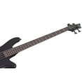 thumbnail image 7 of Schecter Stiletto Stealth 4-String Bass Guitar (Satin Black), 7 of 7