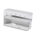 thumbnail image 1 of Caja Organizadora De Cables, Organizador De Almacenamiento ABS De Múltiples Compartimentos Para Cables Y Cargadores Con Tapa A Prueba De Polvo, Para Viajes En Cajones De, 1 of 7