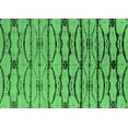 thumbnail image 1 of Ahgly Company Indoor Rectangle Oriental Emerald Green Industrial Area Rugs, 7' x 10', 1 of 4