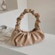 thumbnail image 5 of Bolso de mano plisado de piel sintética para mujer, bolsa con diseño de nube, para las axilas, para ir de compras y de hombro, a la moda, novedad de 2024, 5 of 6