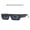 Black Frame Black Gray, variant on Fashion Sunglasses for Men and Women - Small Frame Street Shot Sun Glasses - Versatile, Elegant, and Stylish Eyewear for Travel and Everyday Wear