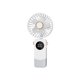 thumbnail image 2 of Moyic Ventilador portátil recargable, ventilador de cuello, regulación del viento de 5 velocidades, batería de larga duración, Electrodomésticos plata 1200M, 2 of 6
