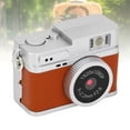 thumbnail image 4 of Digital Retro Camera, Small Keychain Camcorder, 20MP 1080P, 0.96in Screen, LED Fill Light, Portable Video Recorder Volgging for Outdoor, Type C for Sharing and Charging, 4 of 7