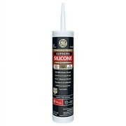 GE Sealants & Adhesives M90006 Supreme Silicone Kitchen & Bath Sealant, 10.1oz, Clear
