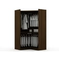 thumbnail image 4 of Manhattan Comfort Mulberry Corner Wardrobe, 4 of 7