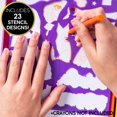thumbnail image 4 of Cuaderno de bocetos de moda Horizon Group USA Rainbow High Kids, 4 of 8