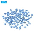 thumbnail image 3 of Uxcell Flat Back Acrylic Teardrop Gems, 8x6mm Teardrop Rhinestones Bead, Blue 100Pcs, 3 of 7