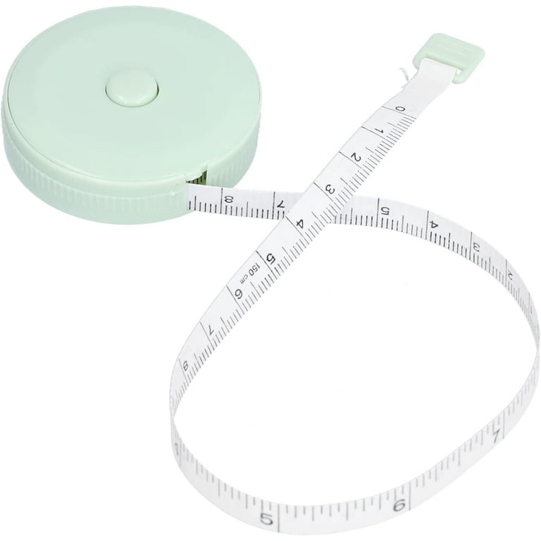  CrafJet White & Blue Soft Measuring Tape For Body  Measurements, Sewing, Tailoring, Crafting, And Weight Loss - Featuring  Versatile & Durable