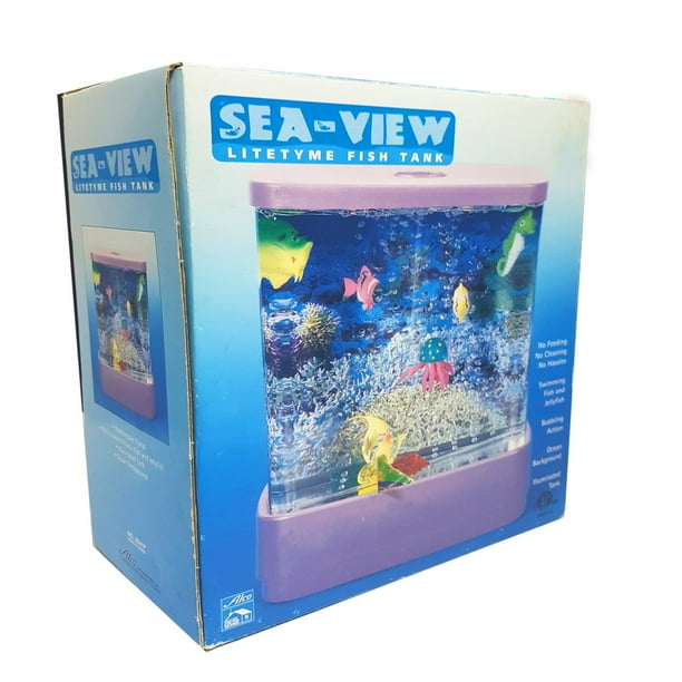 Sea View Litetyme Fish Tank Swimming Fish & Jellyfish Illuminated Toy