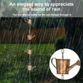 thumbnail image 3 of Decorative Rings Kettles Rain Chains for Patio Decorative Rings Kettles Rain Chains for Patio Artwork Decoration Pendant for Home Outdoor Garden Patio, 3 of 9