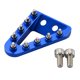 thumbnail image 5 of Speravity Pedal de freno trasero Placa de paso Punta Descanso extraíble Reemplazar con pernos Negro Azul 2piezas, 5 of 6
