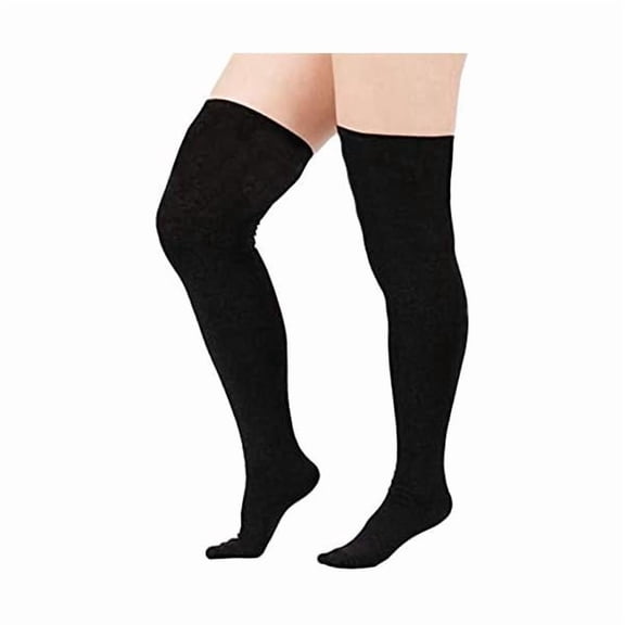 Eryueer Thigh High Socks Long Over Knee High Socks for Women Casual Athlete Striped Knee High Stocking