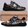 thumbnail image 3 of Camping American Flag Shoes Women's Fashion Sneakers Tennis Running Shoes for Men Women Black Size 4, 3 of 7