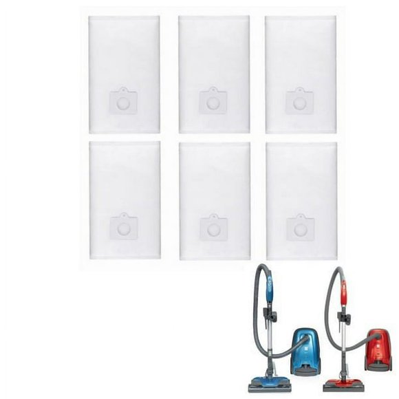 6 Packs HEPA Cloth Vacuum Bags For Kenmore Canister Vacuum Cleaner BC3002 BC3005 BC4026 81414 Q/C 53292 5055 Parts Accessories